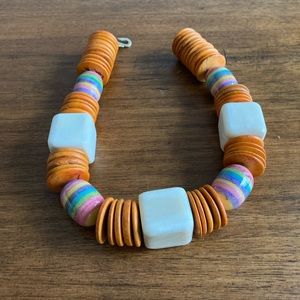 Beautiful vintage beaded 1970’s chocker necklace